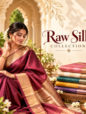 Raw silk collections